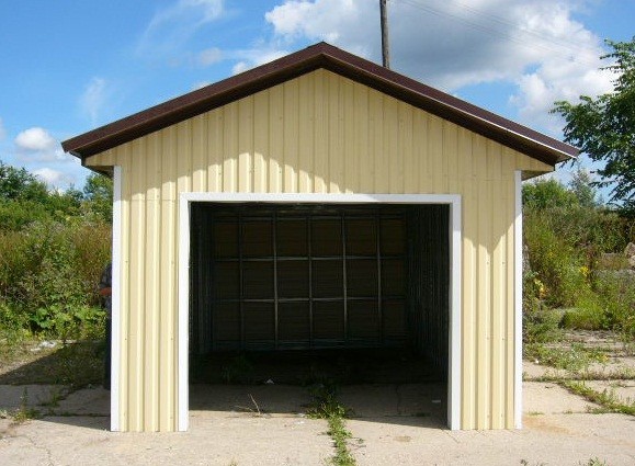 Construction Guide-Wood Frame Garage -DIY Construction Instructions-PDF-Plans