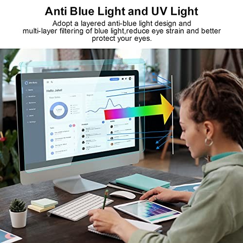 23-24 inch Blue Light Blocking Screen Protector Panel,Eye 23-24 inch monitors