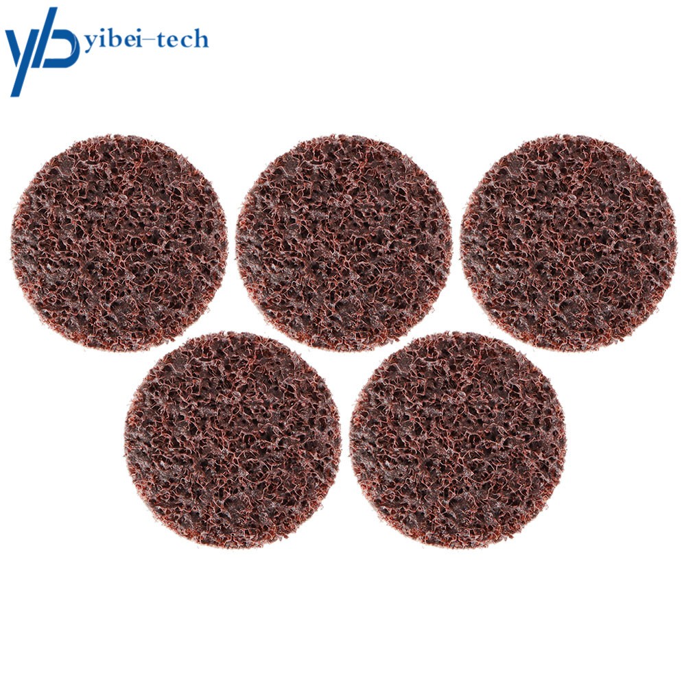 71× 2" Roll Lock Sanding Discs Set W/ 1/4 Holder Die Grinder Quick Change Disc