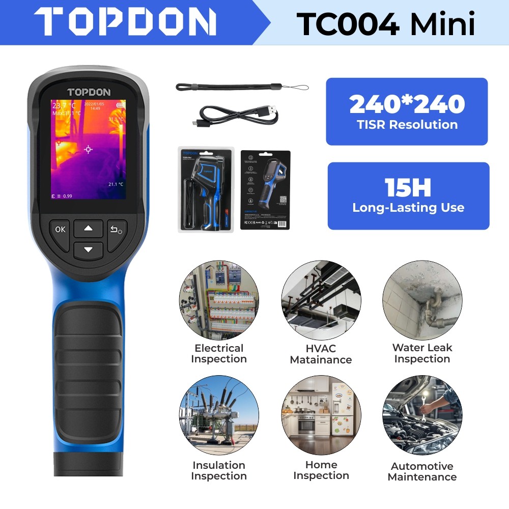 ⭐Topdon TC004 Mini Handheld Thermal Camera⭐