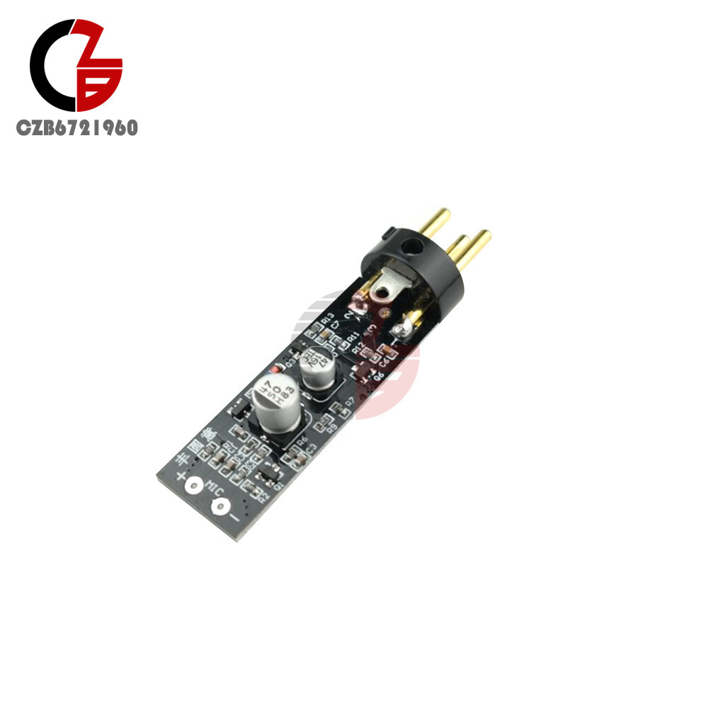 48V Phantom Power Electret Condenser Microphone Amplifier Audio Decoding Board