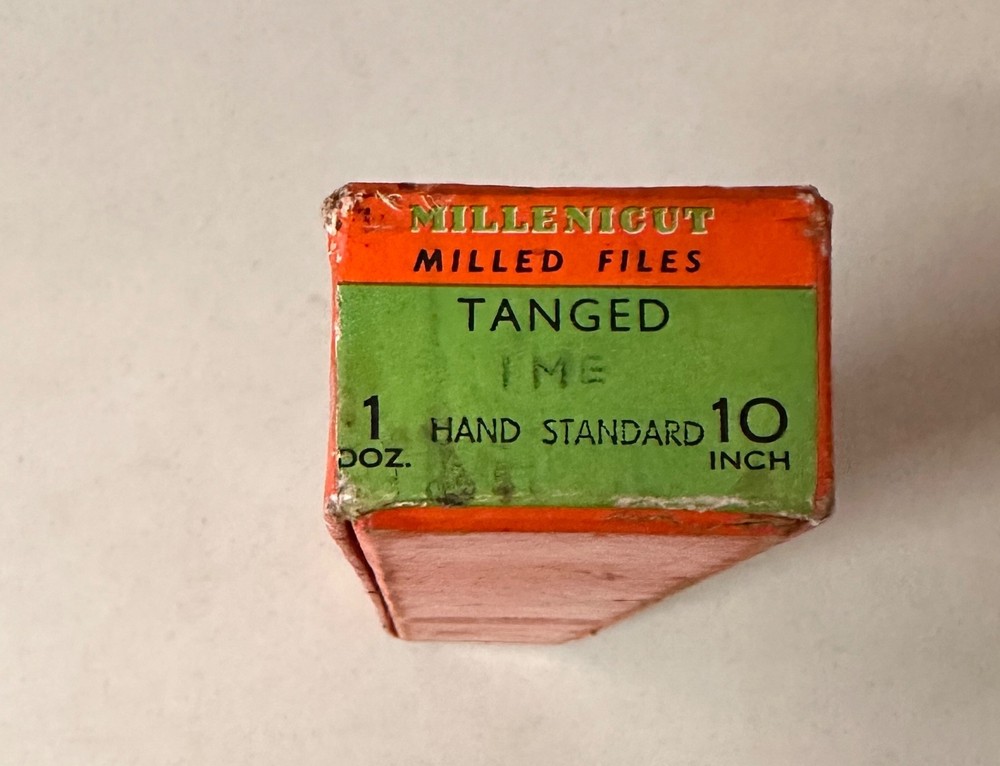 Firth Brown Tools - Millenicut files - empty box