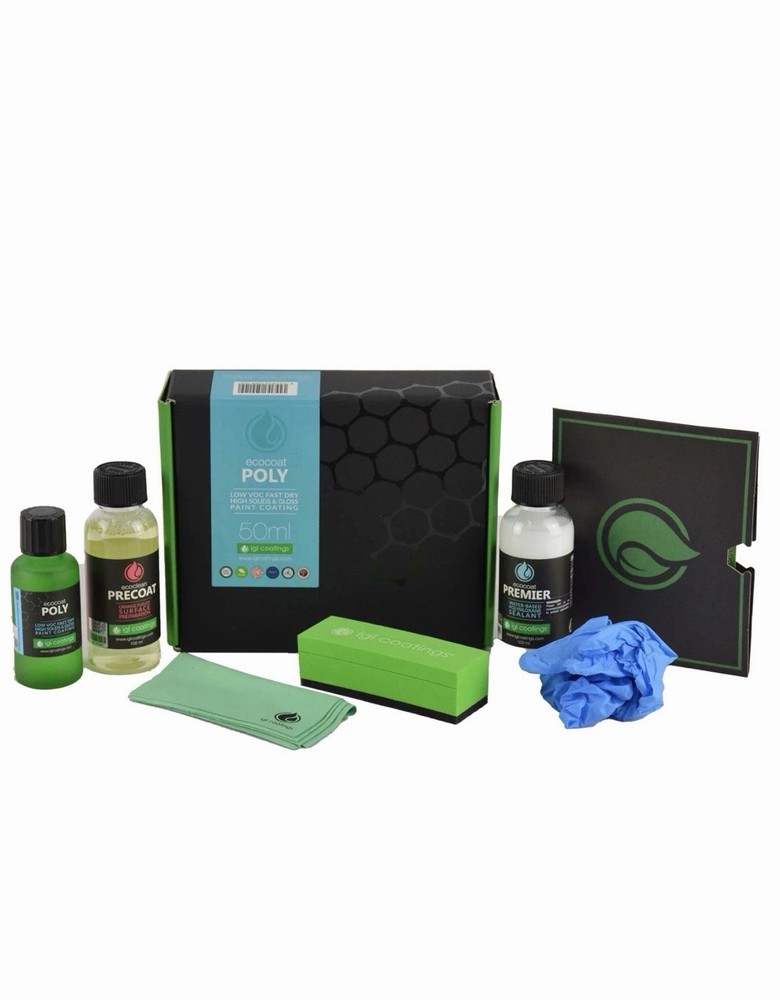 IGL Ecocoat Poly Ceramic Paint Coating Kit - High Solids Extreme Gloss (50ml)