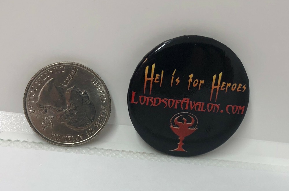 Hel Is For Heroes Lords Of Avalon Pin