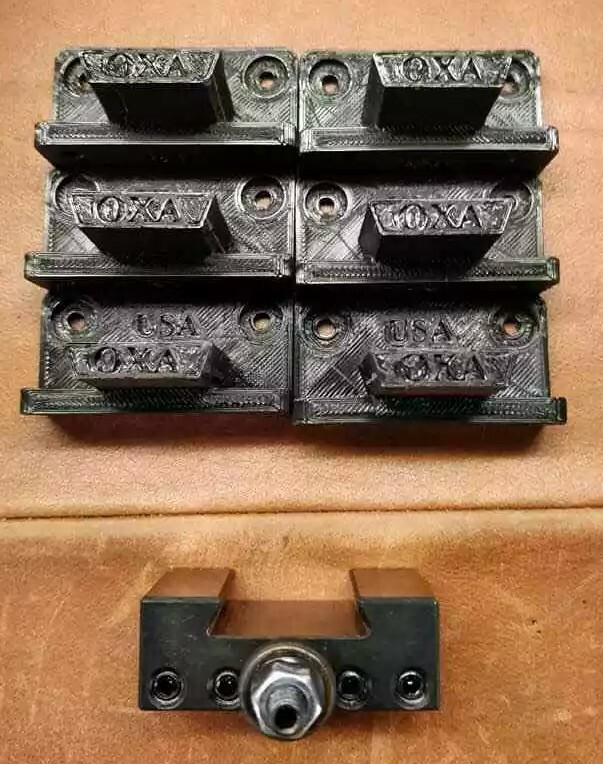 Organizer for OXA series Lathe Quick Change Tool Holders x6 pack -Black