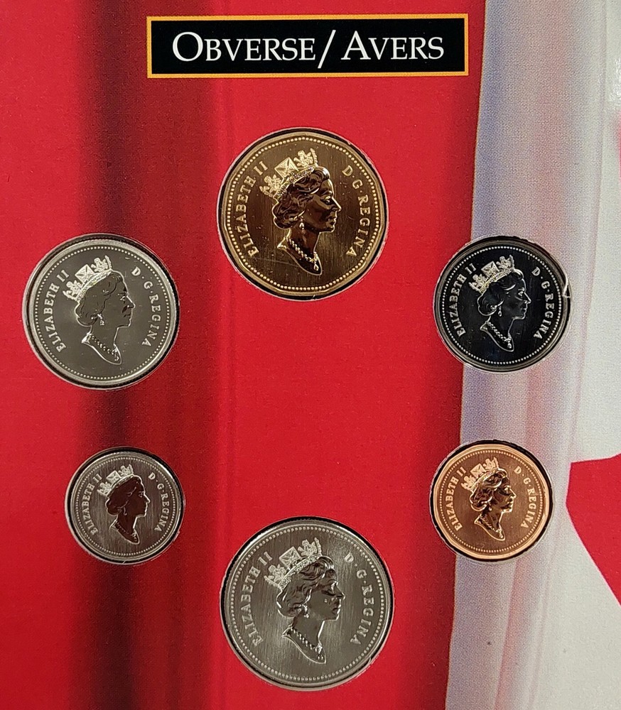 1996 "Oh Canada!" 6 pc. Uncirculated Coin set!