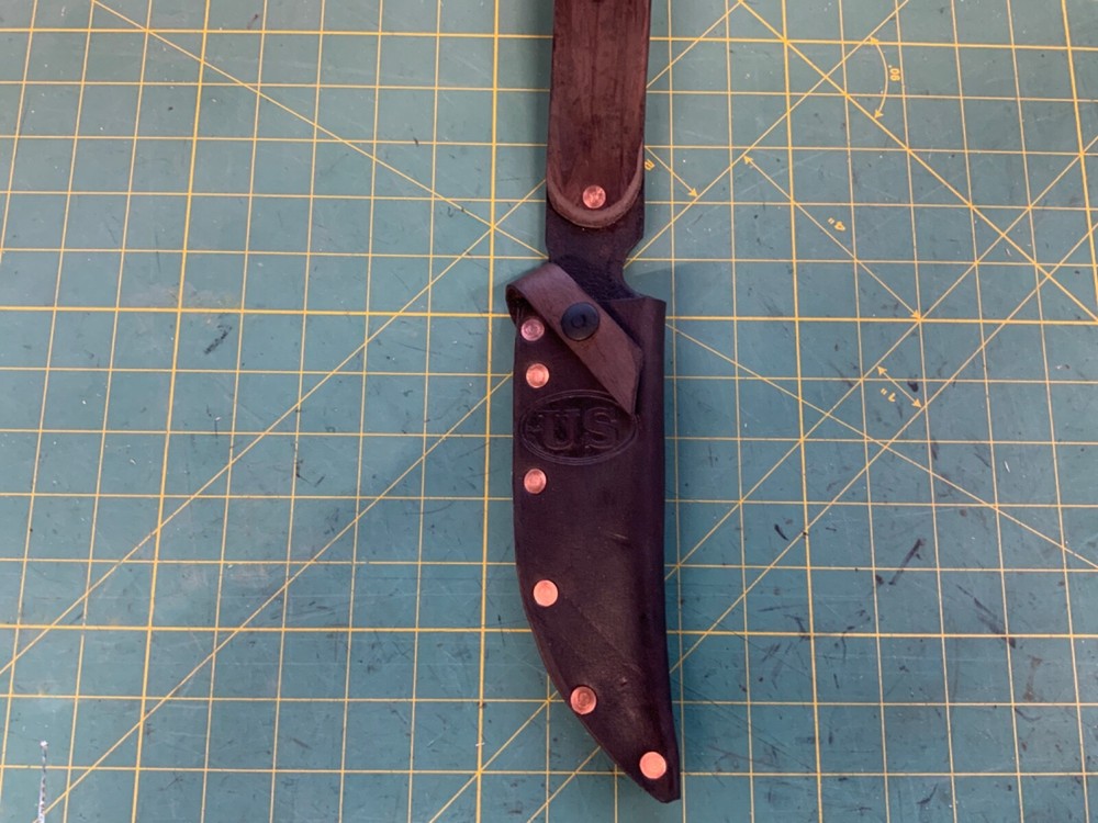 Knife Sheath Hand Made Leather