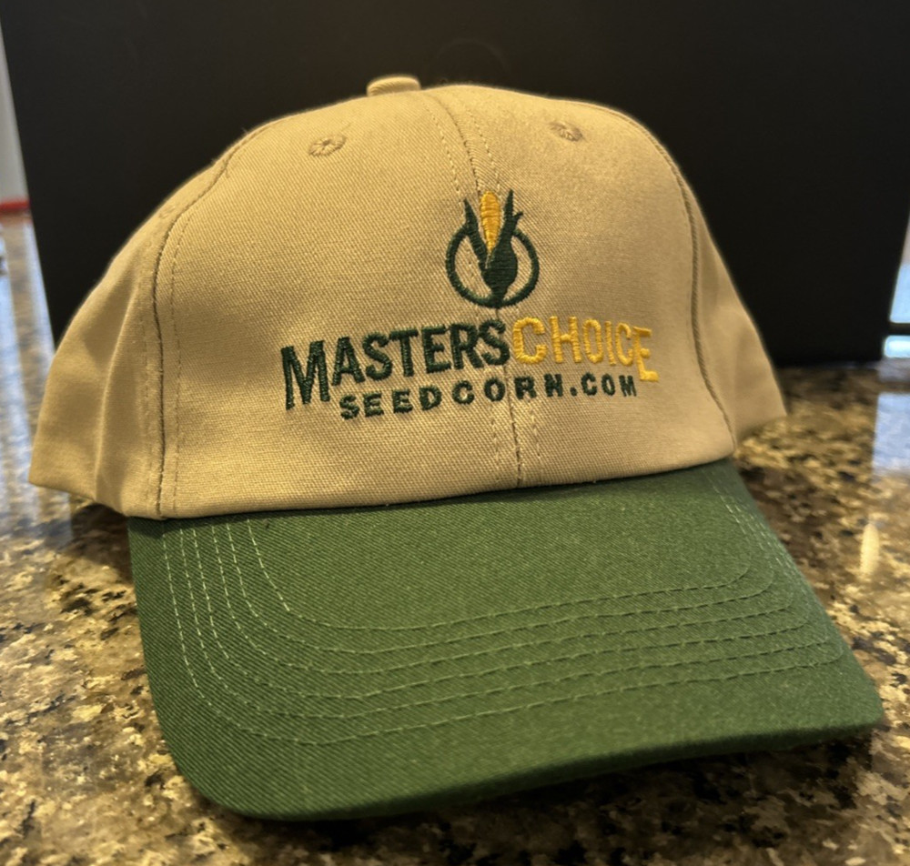 Masters Choice Hat Snapback Corn Seed AG Farm K-Products USA EUC