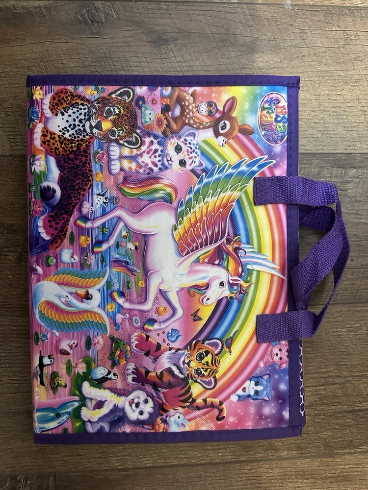 Bendon Lisa Frank Coloring & Activity Set with Fold Out Storage Case