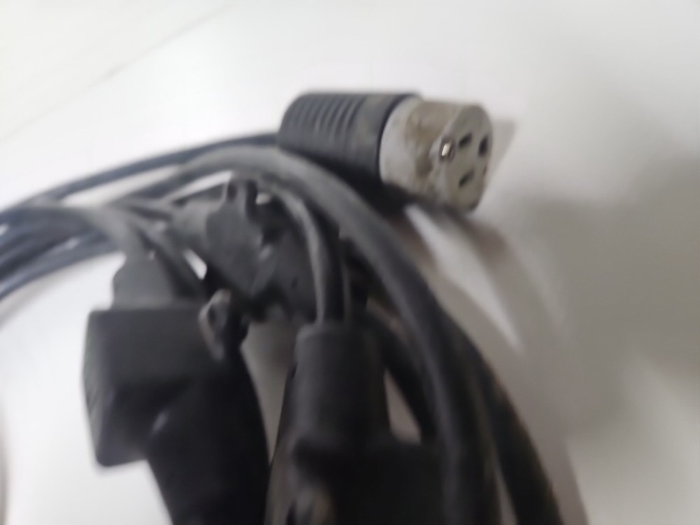 Used Microphone Cord And Mixer Cord