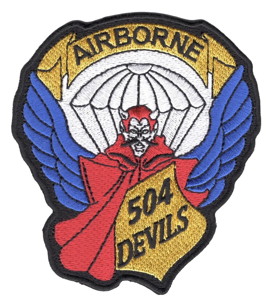 504th Airborne Infantry Regiment Patch Airborne 504 Devils