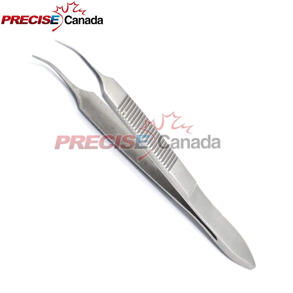Precise Canada Graefe Tissue Forceps 3" Curved