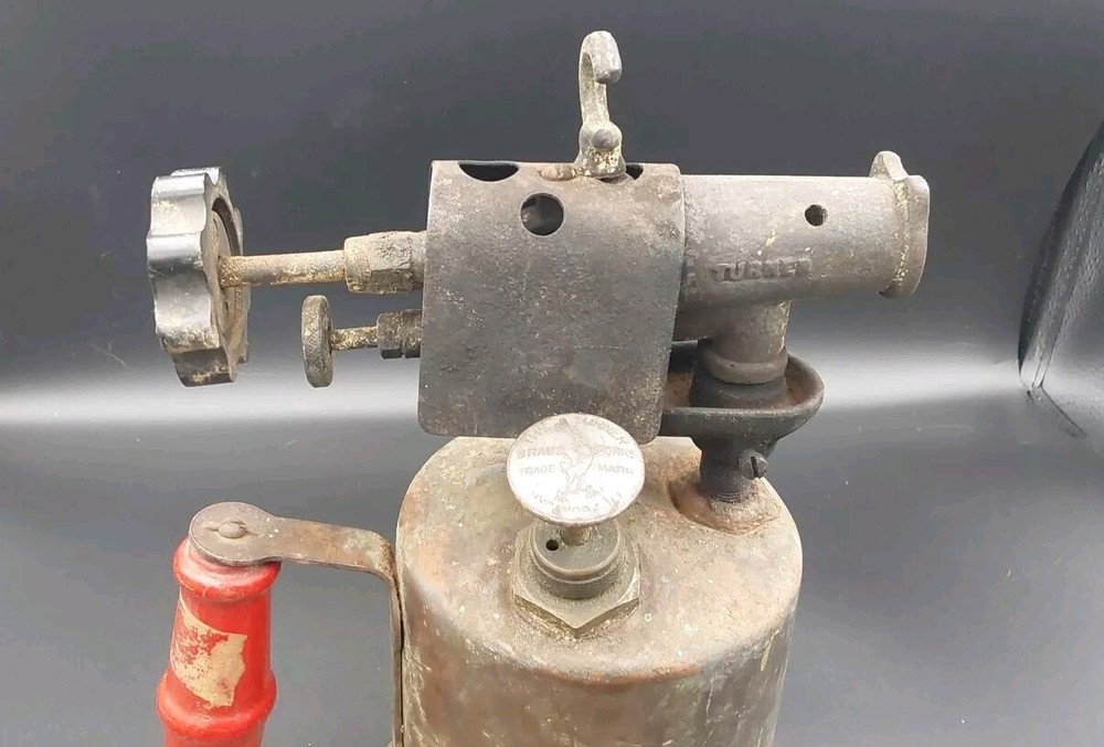 Vintage Turner Brass Blowtorch