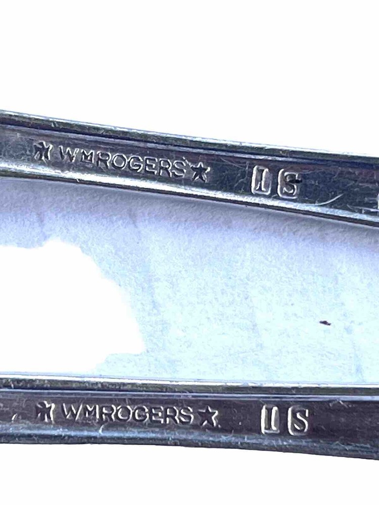 1939 Wm Rogers I S Silverplate Flatware Regent Pattern Sugar Spoon