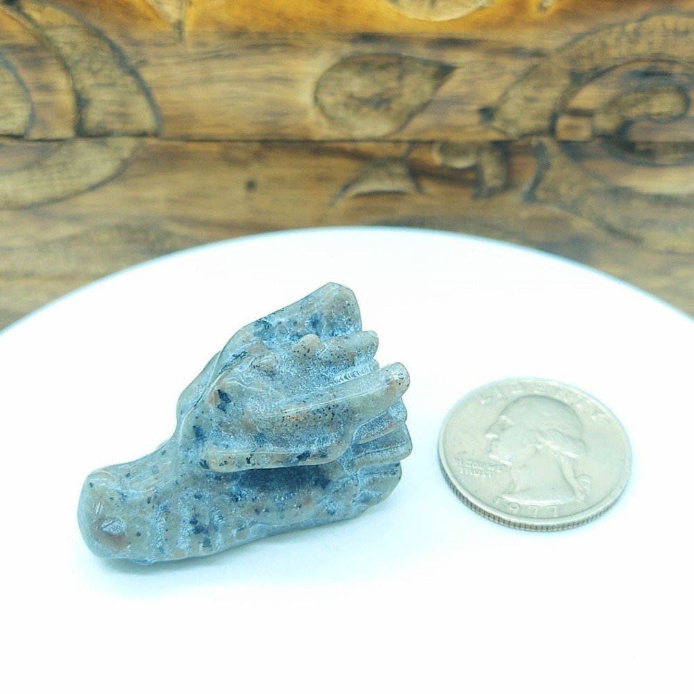 Emberlite Dragon Stone Figure UV Crystal