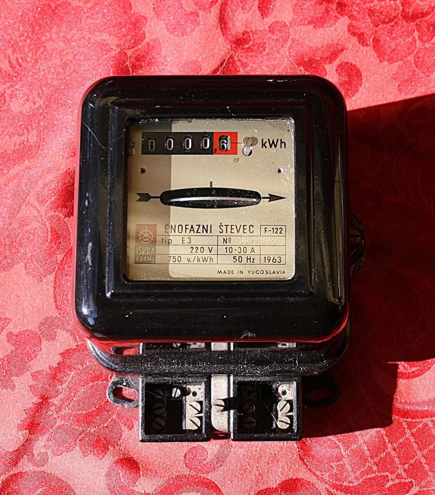 Enel 1963 Single Phase Electric Meter