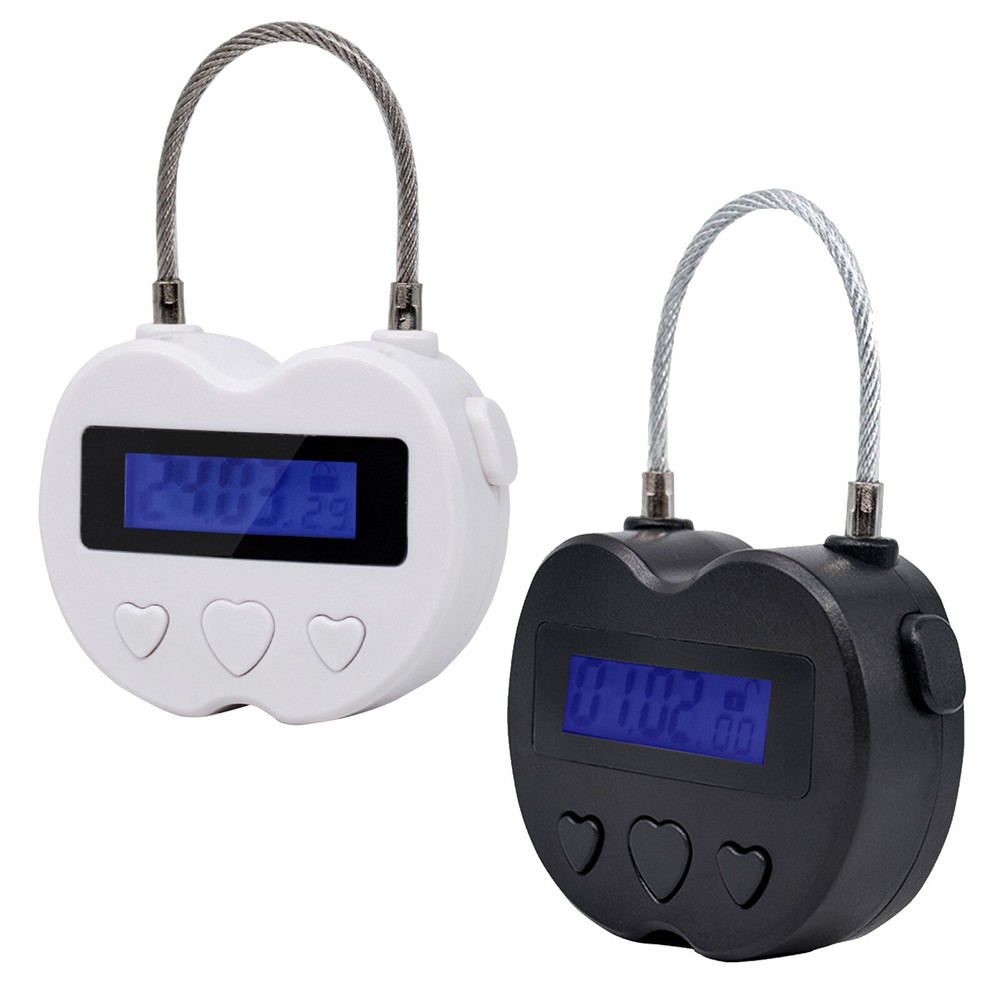 Anti-addiction Electronic Lock Timer Padlock Backlight Max Timing Long StandbyoW