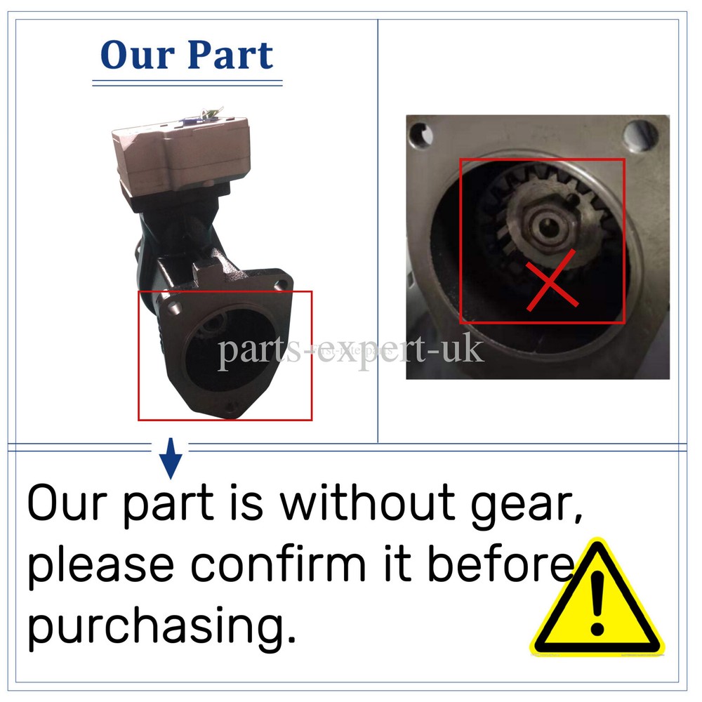 Air Compressor Replacement For Mack E7 SS318 Engine #9111535400911 S-21436 NEW