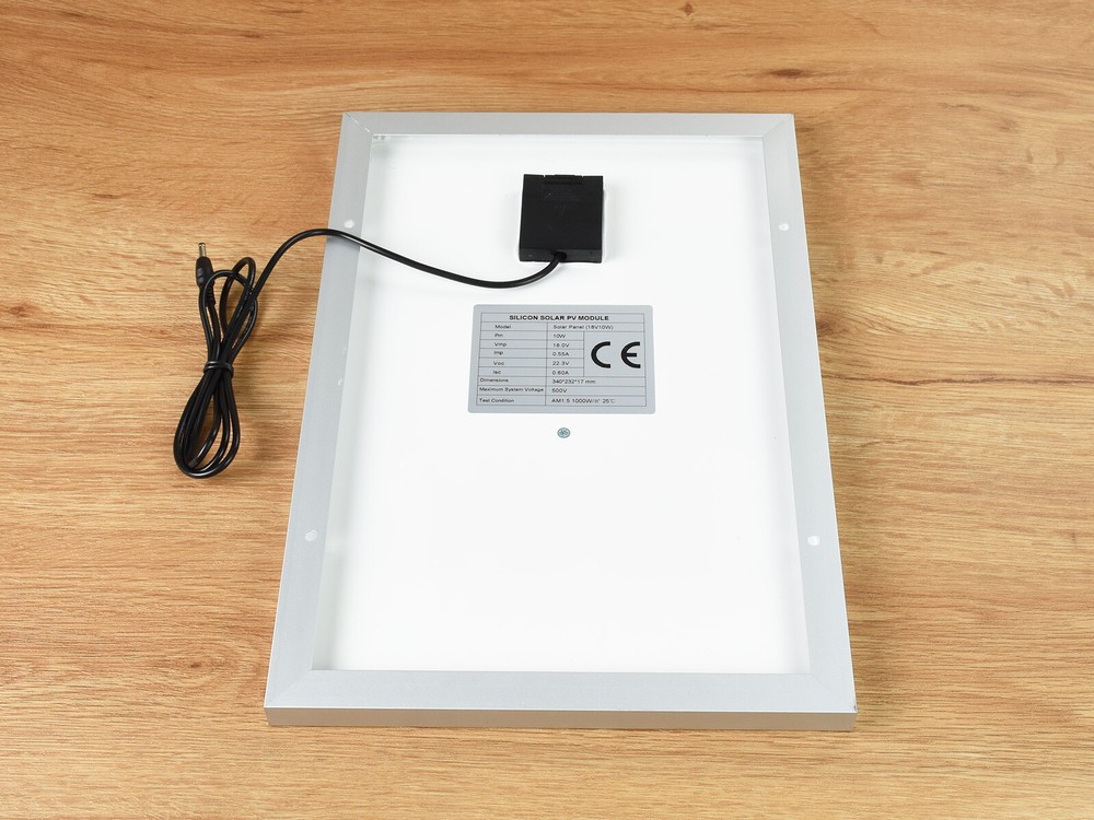 Waveshare Polysilicon Solar Panel (18V 10W) 10Wp Power Photovoltaic Panel