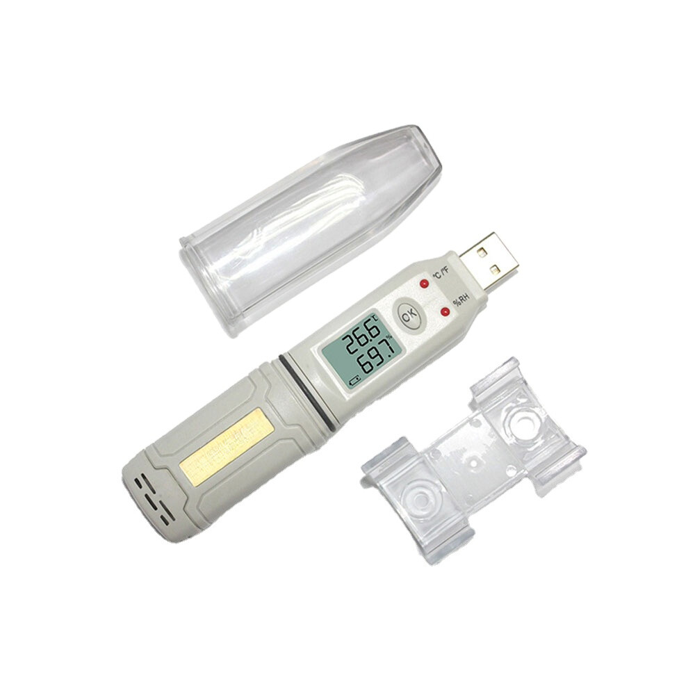 HE174 Temperature Data Logger Temperature Measurement Range -30~+70C(0~100%RH)