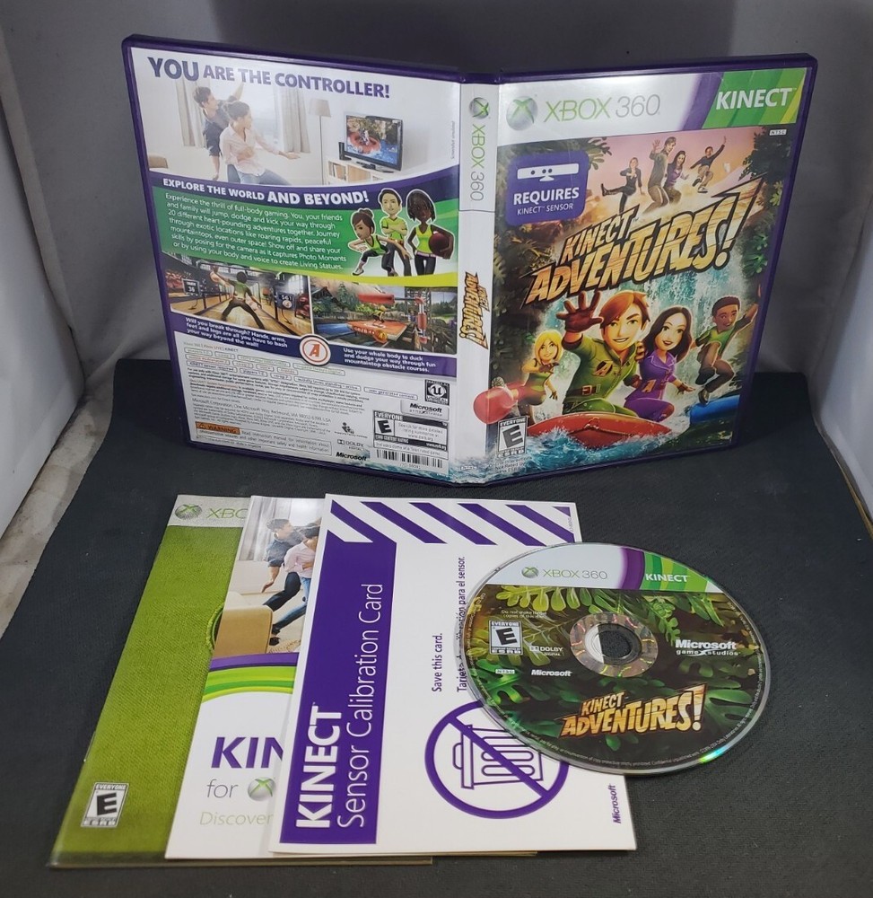 Xbox 360 Kinect Bundle: Sensor Bar, Kinectimals & Kinect Adventures, Tested #1