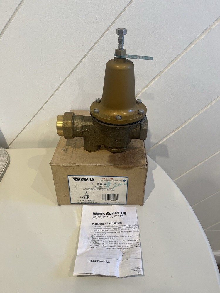 WATTS U5BZ3 (0049524)- WATER PRESSURE REGULATOR