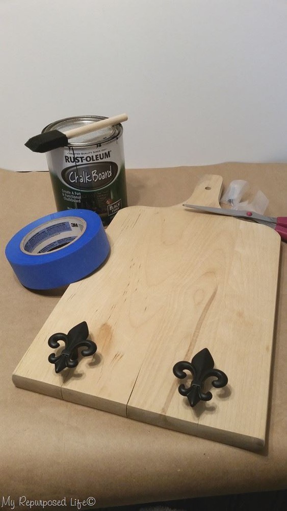 2-1/2" Fleur-de-Lis Knob Matte Black