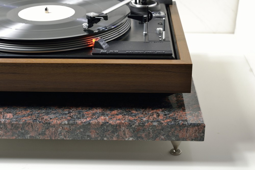 18x18x1.25 Vibration Control Granite Platform for Turntable,