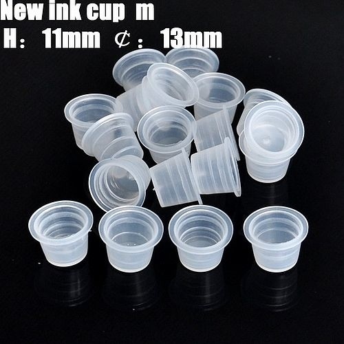 permanent makeup eyebrow pen machine 20pc blade needle ink cup practice skin kit