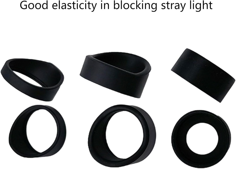 Enhanced Viewing Rubber Eyepiece Cover 28mm-37mm for Microscope Precision