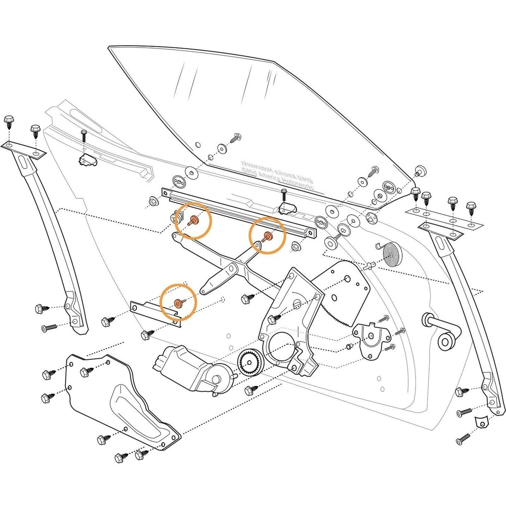 Window Regulator Roller For 1968-1982 Corvette