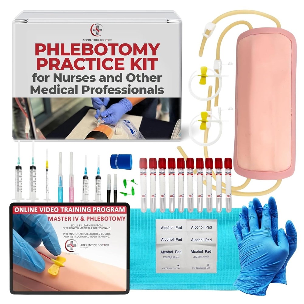 Professional Phlebotomy Practice Kit for Nurses