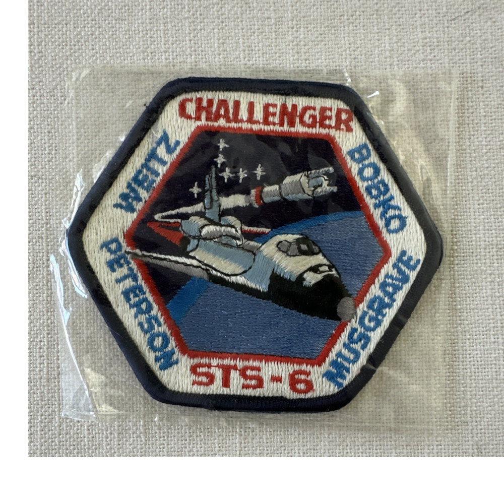 Space Shuttle Challenger STS-6 Mission Patch NASA Patch