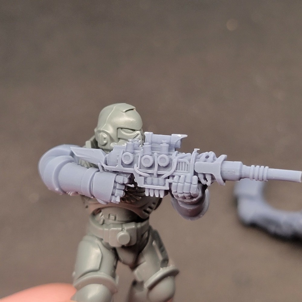 FALLOUT PLASMA RIFLE conversion BIT x10 compatable with SM Marines