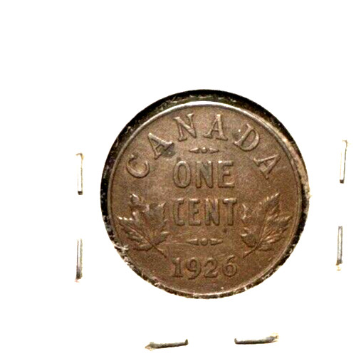 Canada 1926 cent KM 28 XF