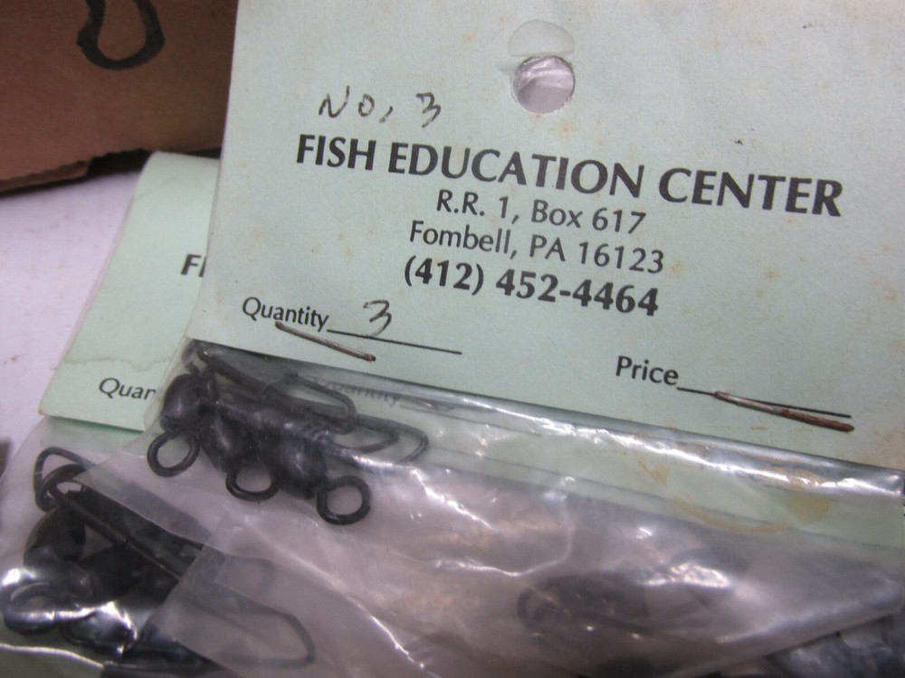 [BK98] 51 pcs. #3 black swivels
