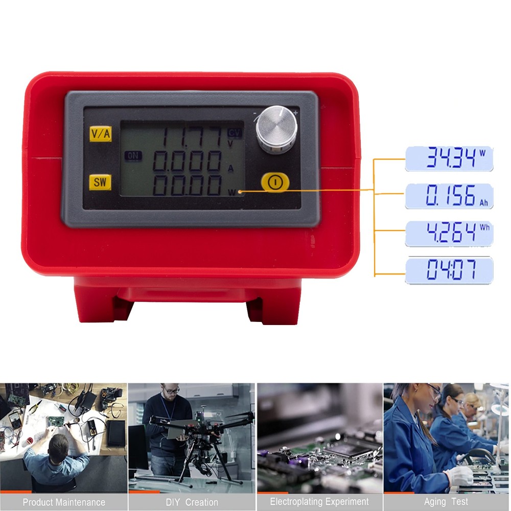 Portable Adjustable Voltage DC Power Supply For Parkside 20V Lithium Battery