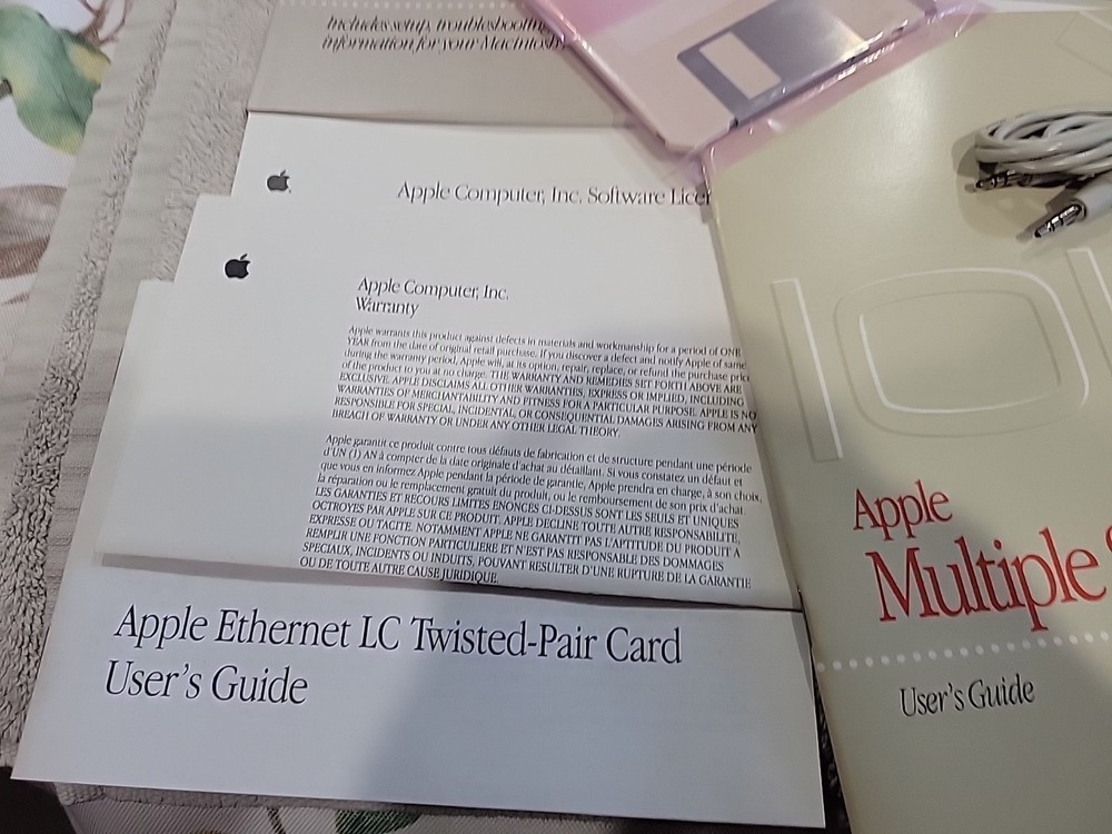 Vintage 1995 Apple System Software Training CD-ROM Macintosh 6200cd RARE!