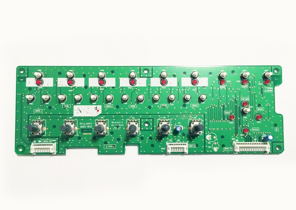 KORG PS60 Synthesizer Central Panel Switch Board KLM-2996. Works Great !