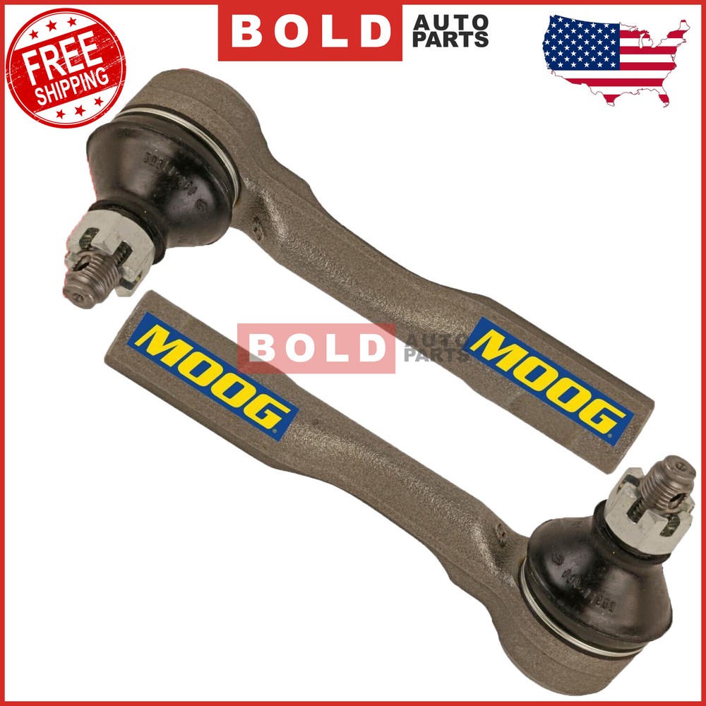 Front Outer Steering Tie Rod Ends Kit 2PCS Set Moog For 2001-2005 Lexus IS300