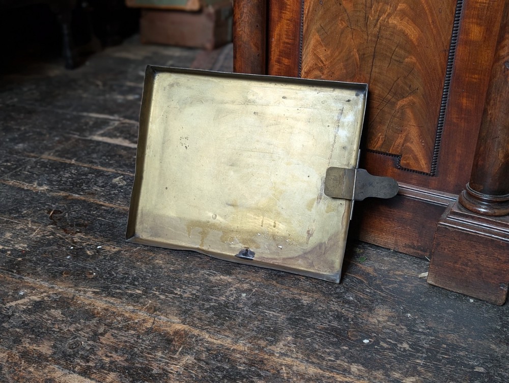 Antique Brass "Andersons Elgin" Photography Developing Tray