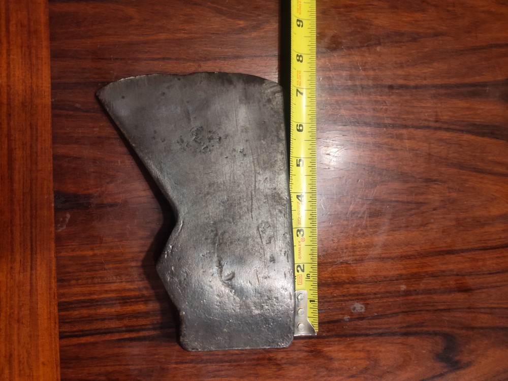 Rare 3-1/2 Lb Wide Jersey Pattern Axe Head Tool Mann Co