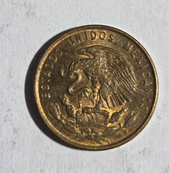 1958 Mexico 1 Centavo KM-417
