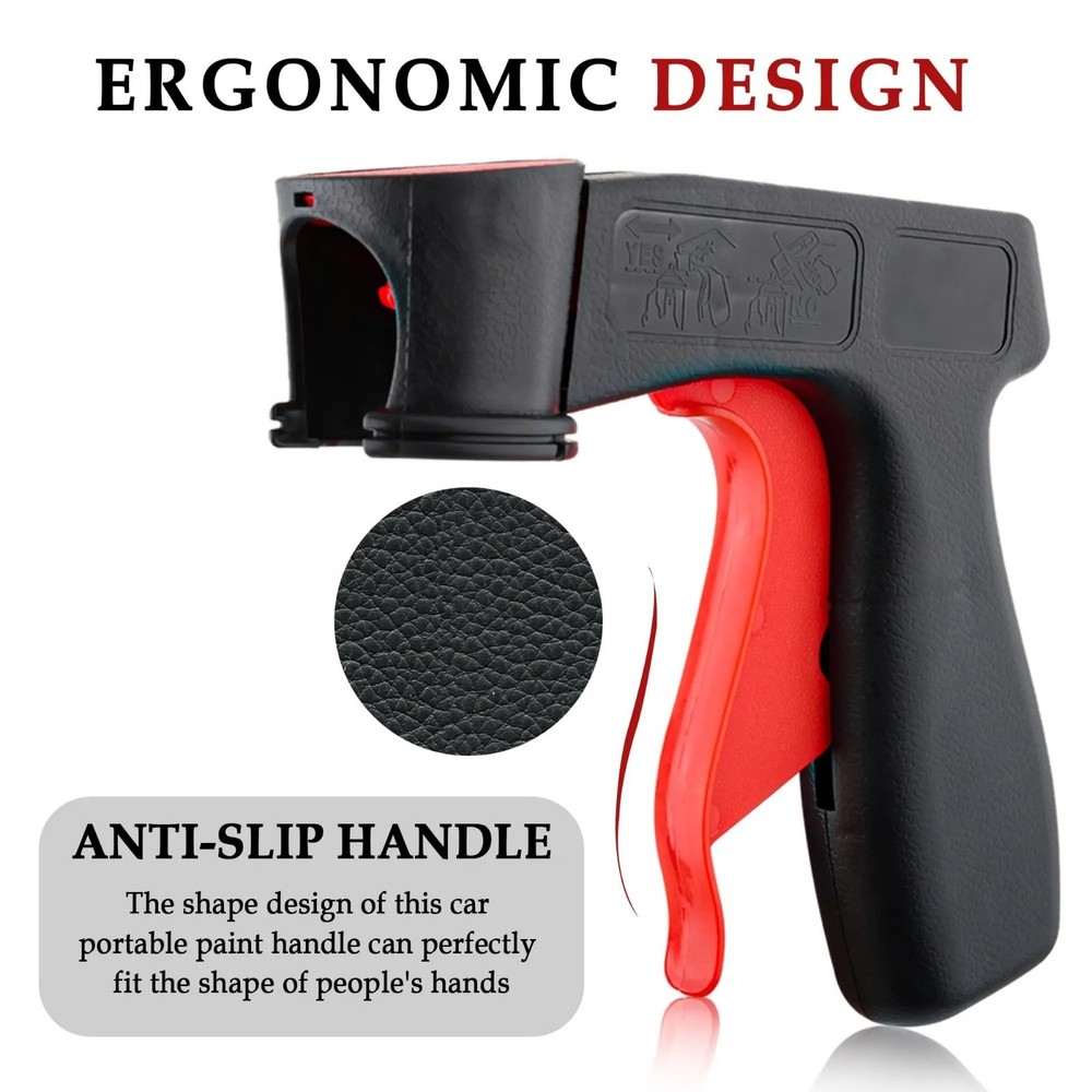 3pcs Car Spray Can Trigger Handle: Reusable Paint Sprayer Grip Tool - NEW