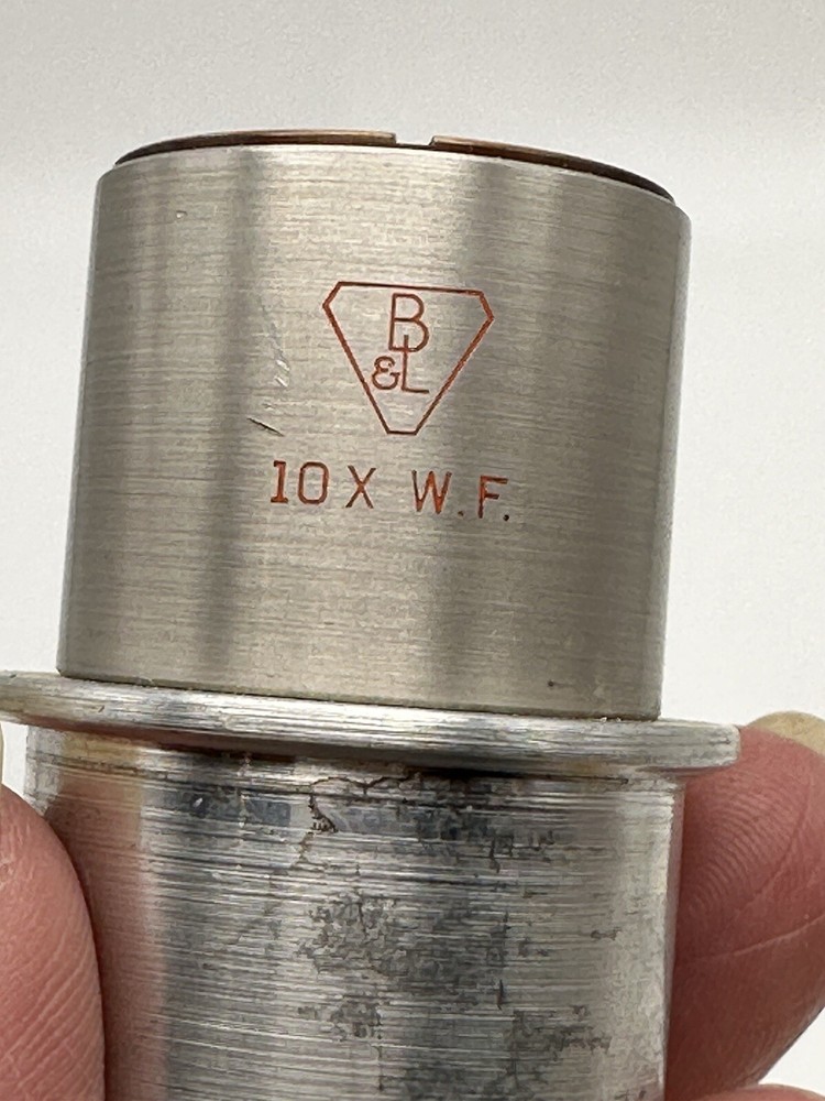 Bausch & Lomb 10x WF Microscope Threaded Lens