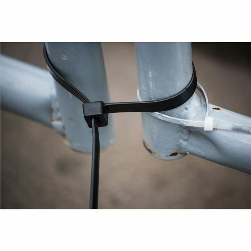Crescent 300mm x 4.8mm Black Cable Ties - 25 Pack
