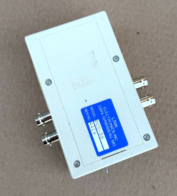 Lot of 3 Link Electronics PCD-88 Caption Decoder