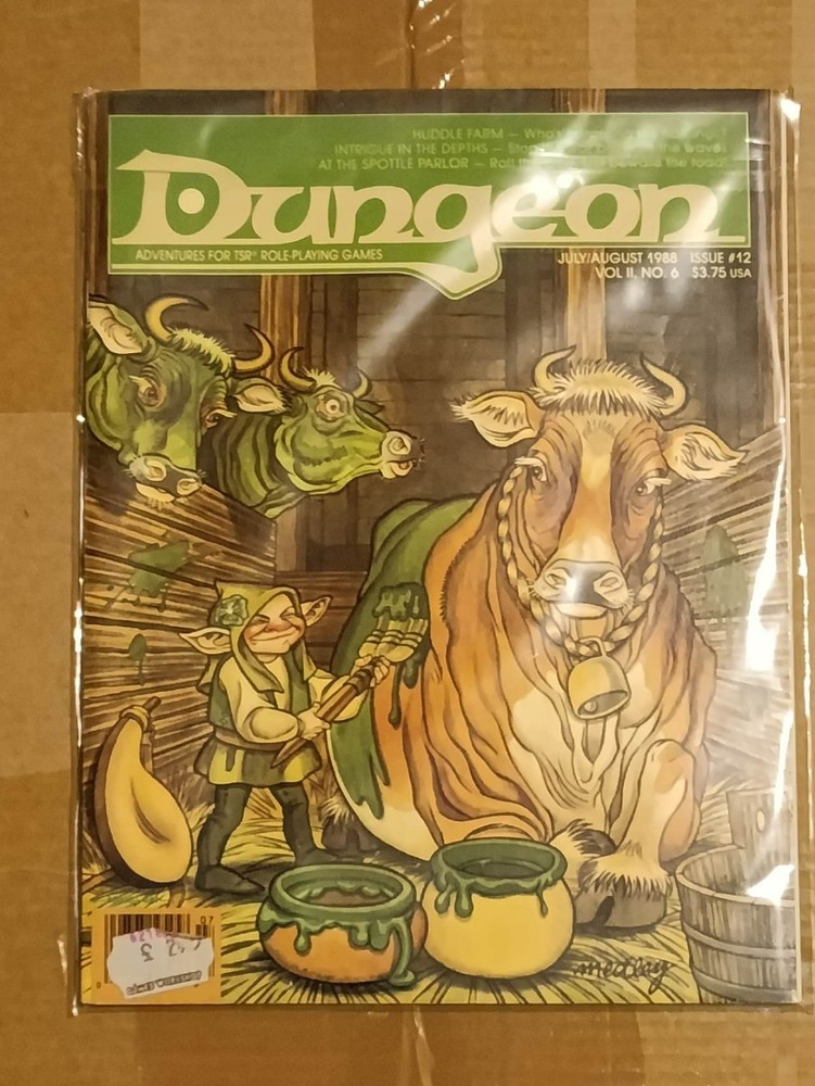 Dungeon Magazine Issue 12
