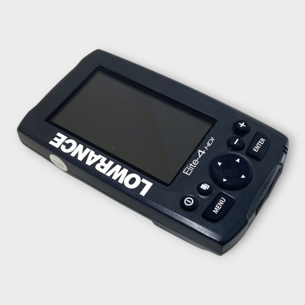 Lowrance - Elite-4 HDI - Color Chartplotter/Fishfinder - Tested/Updated!