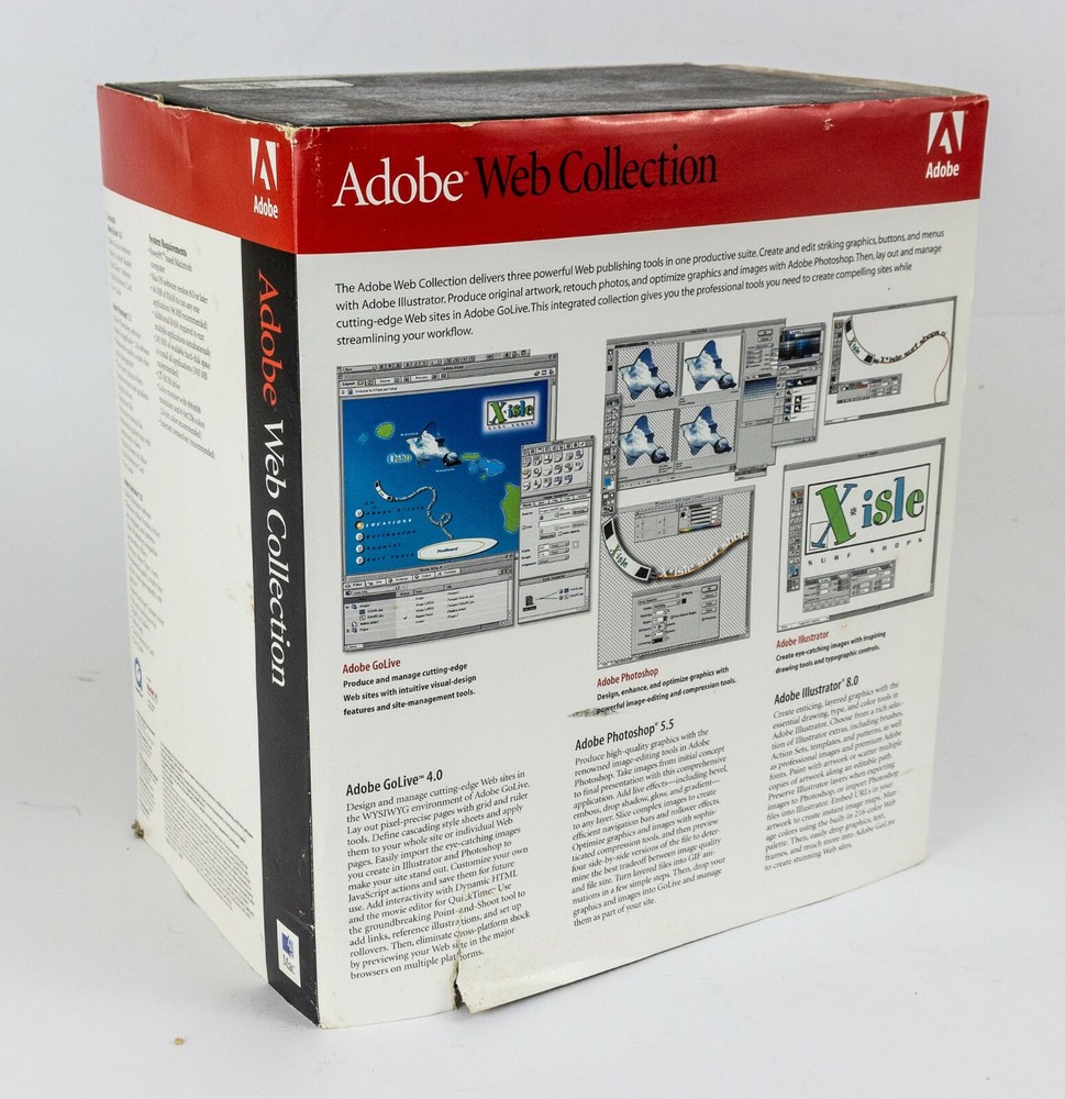 Adobe Web Collection Software PN:17570001 PowerPC Mac OS 8.0